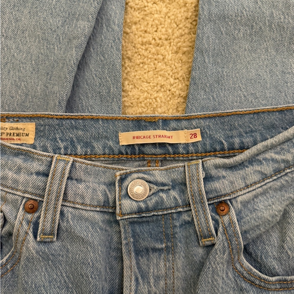Levi's Light Blue High Rise Jeans - Picture 3 of 3